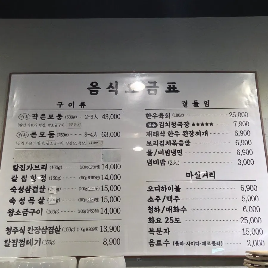 테이블에 놓인 두툼한 사각 화로판