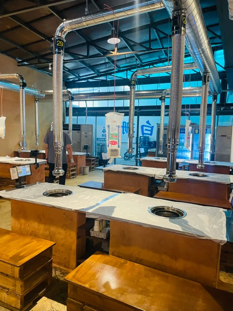 Interior view of Baeksanu Sutbul Wolsong Main Branch