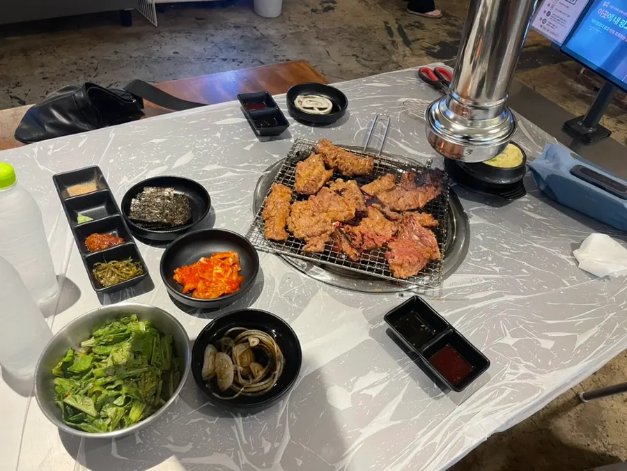 Real pork galbi 1kg table spread