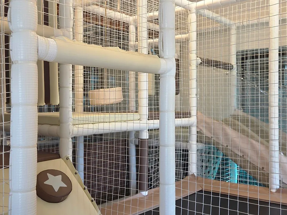 Playroom space inside the restaurant