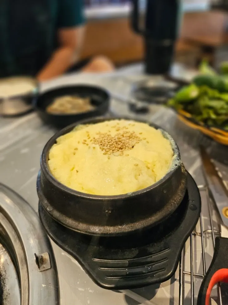 Milmyeon ordered instead of naengmyeon