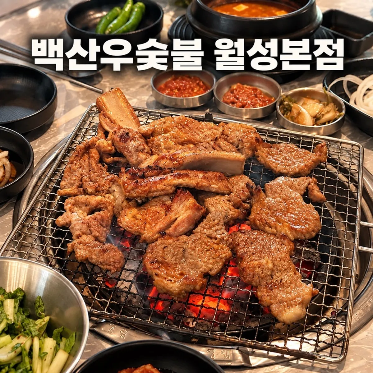백산우숯불 월성본점 대표 사진