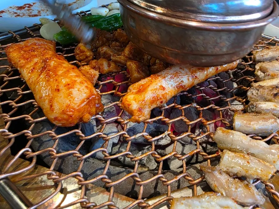 Golden-grilled yangdaechang