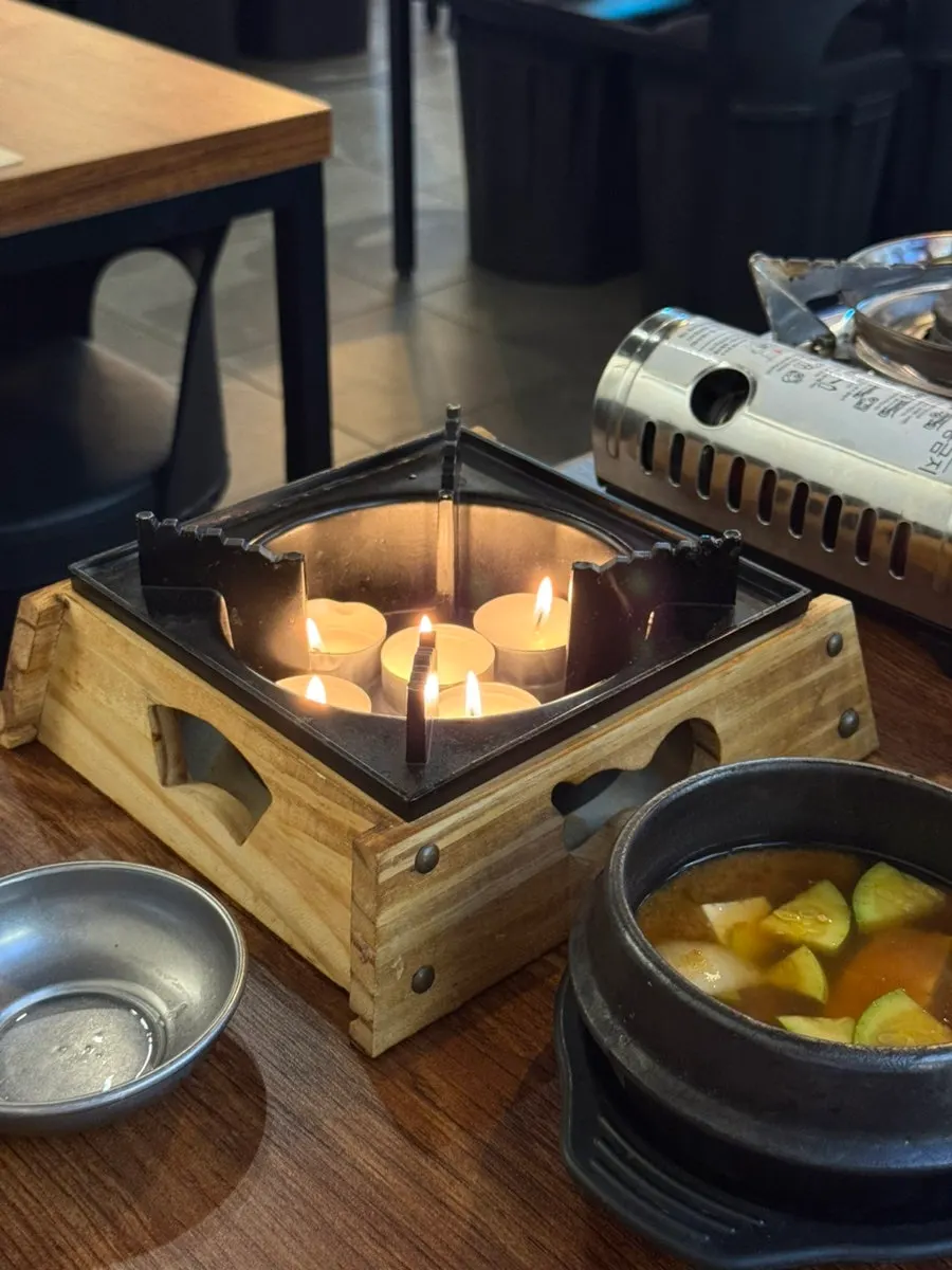 치즈가 듬뿍 들어간 철판 콘치즈