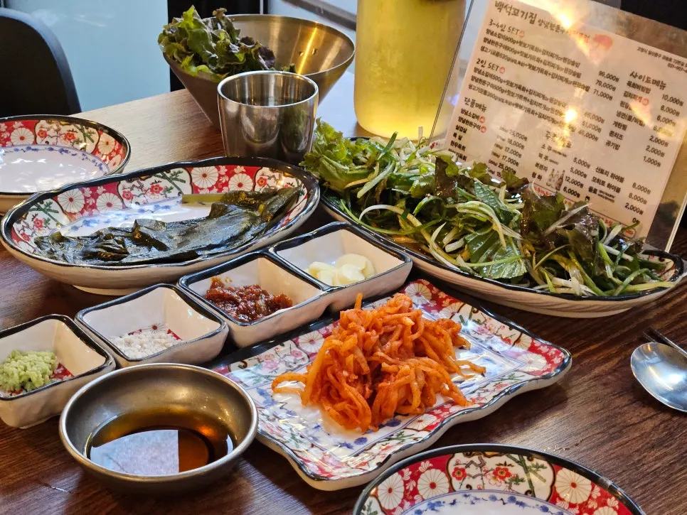 Basic side dishes for the marinated pork 2-person set