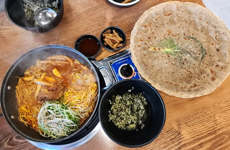 매운등갈비찜 2인 세트 한상