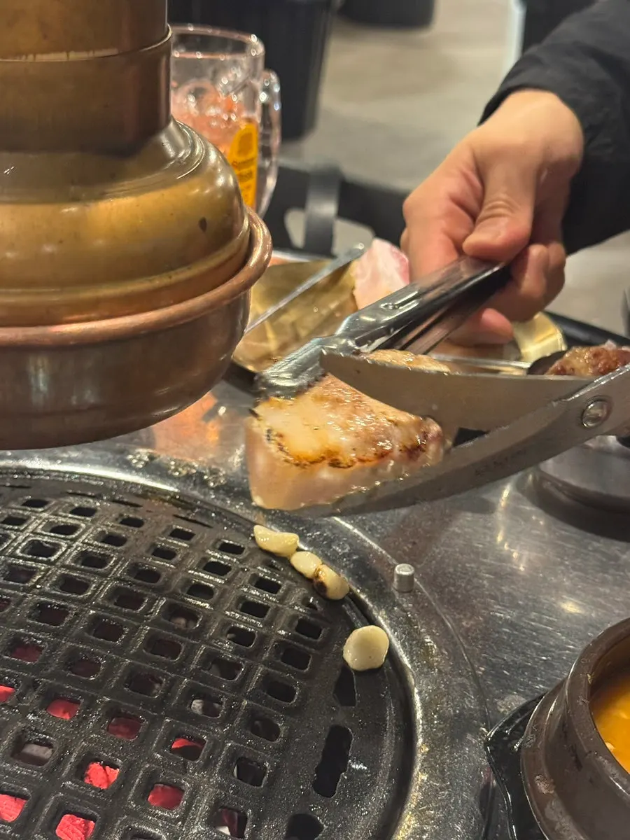 쌈 채소에 싸 먹는 꼬들살