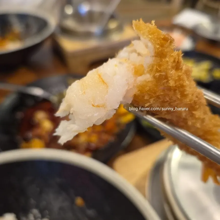 ภาพกุ้งทอดกรอบและเด้ง