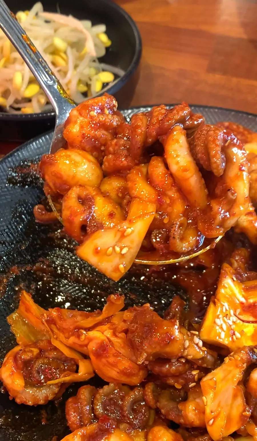 Spicy original jjukkumi stir-fry