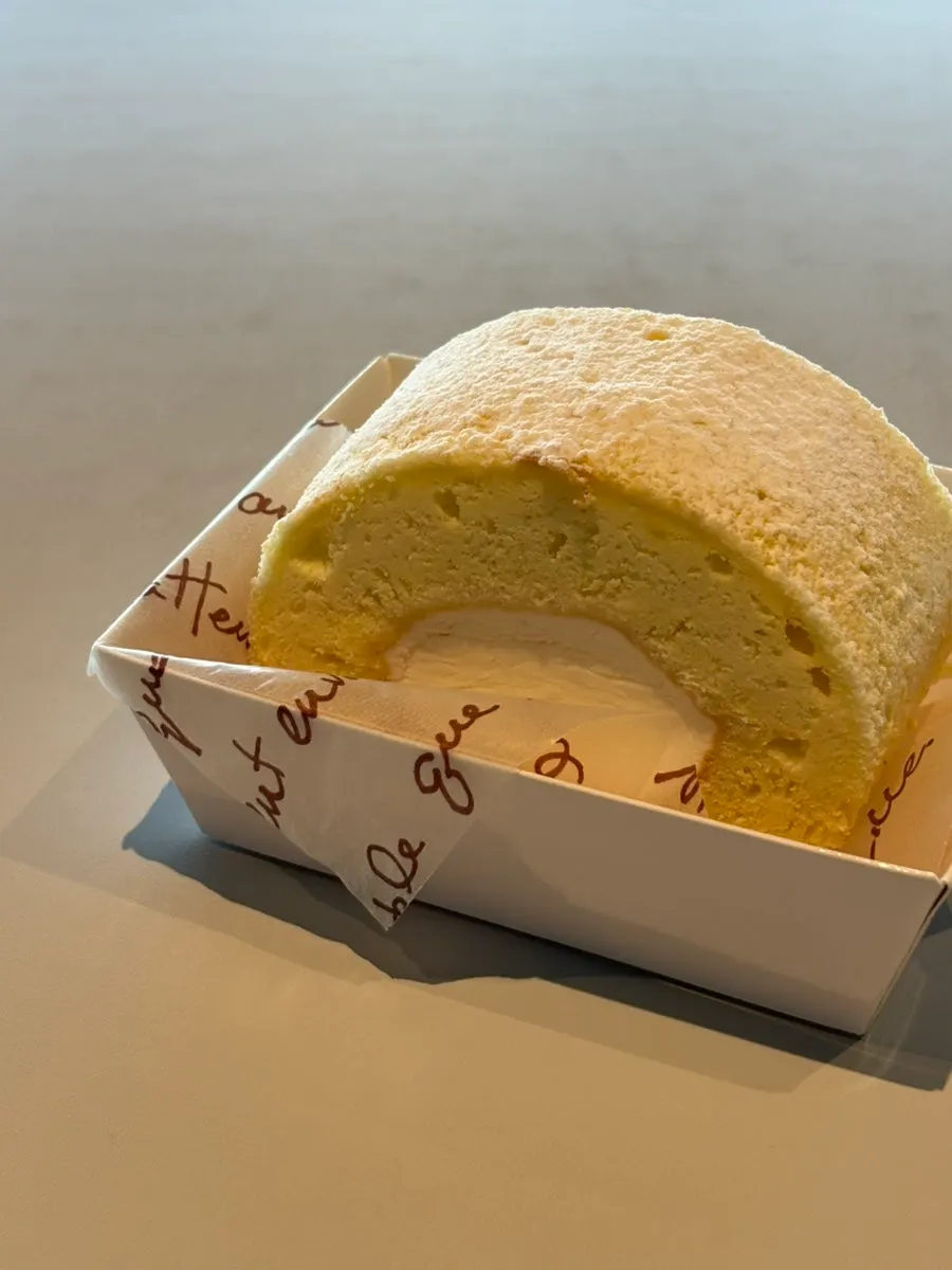 옥수수크림샷라떼 한 잔