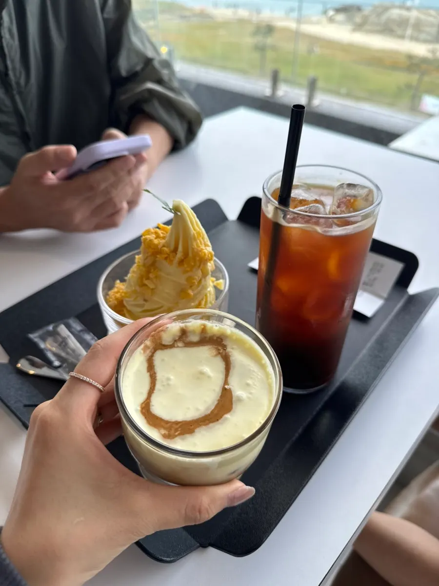 백야커피 아이스아메리카노 한 잔