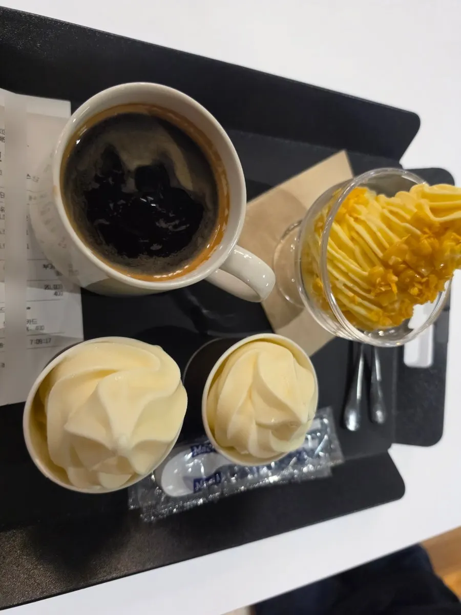 Corn ice cream packed with real corn
