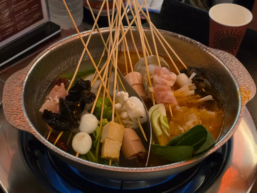 백연홍화 술자리 분위기