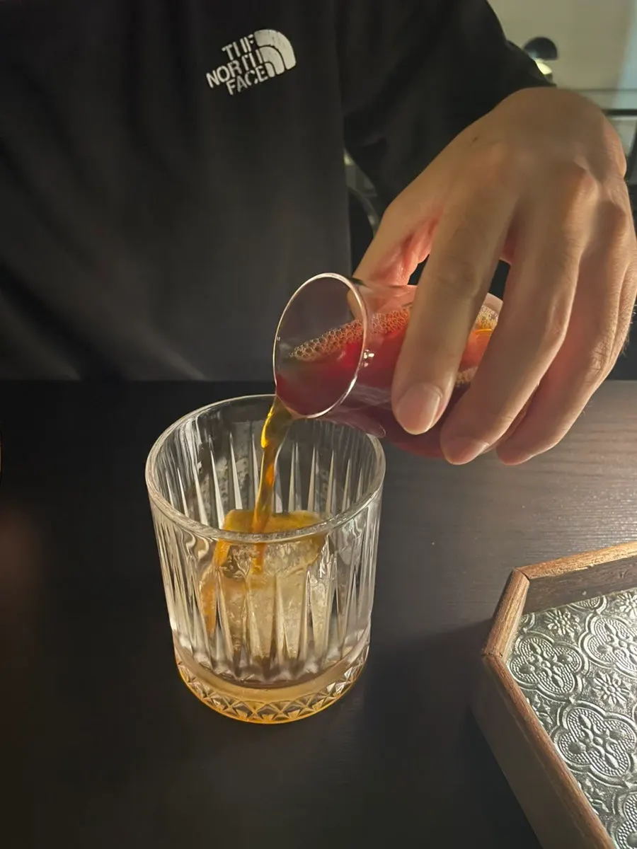 인도네시아 원두 아이스 핸드드립 커피