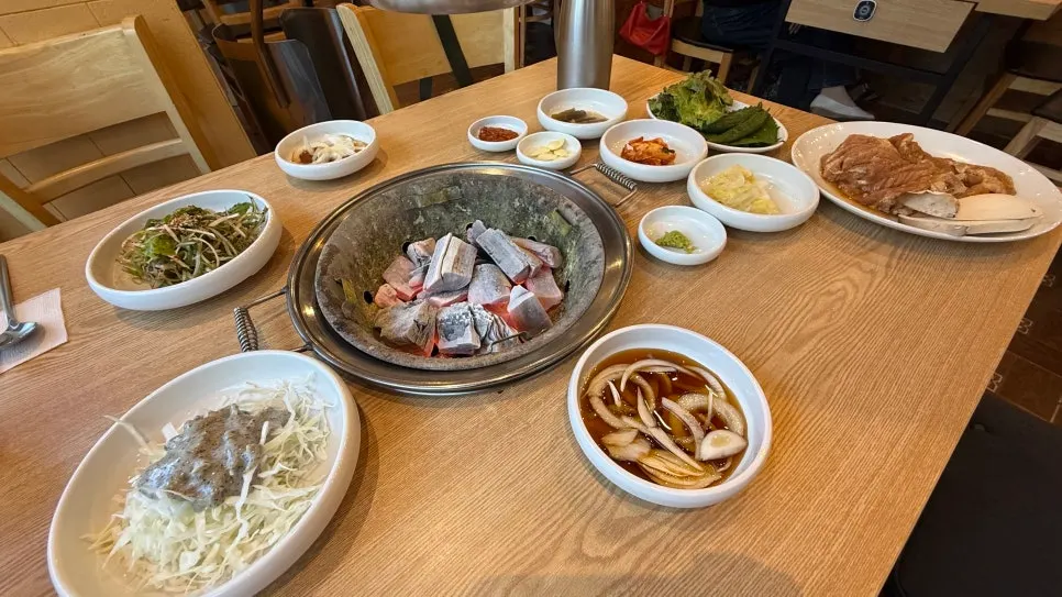 양념이 밴 양념갈비