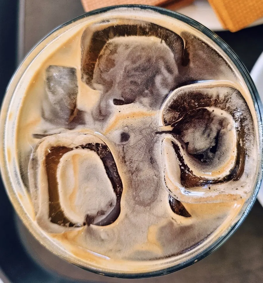 강남샌드와 함께 마신 아이스아메리카노