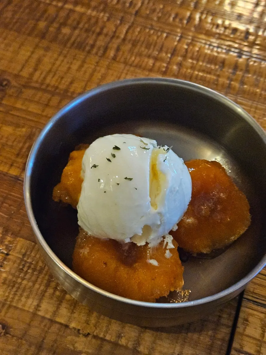 Ice hongsi, ₩8,000, ordered to finish the meal