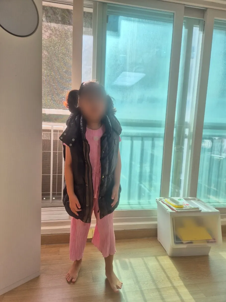 발발빈티지에서 구입한 폴로 패딩조끼