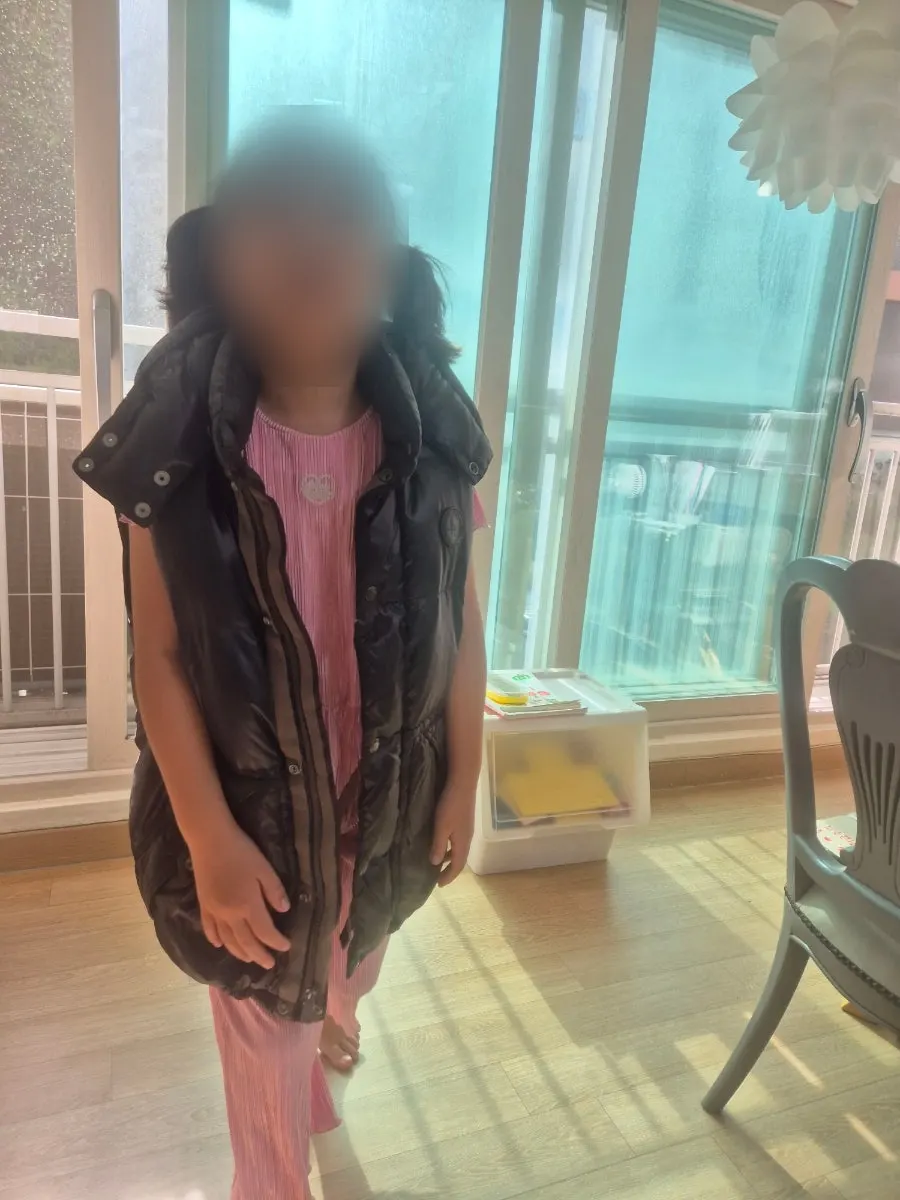 폴로 패딩조끼 디테일