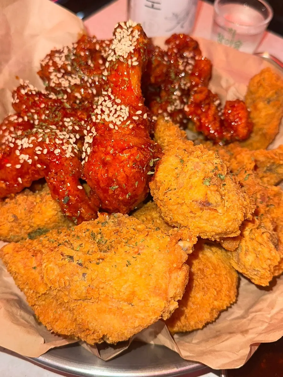 Sweet and spicy Red seasoned chicken