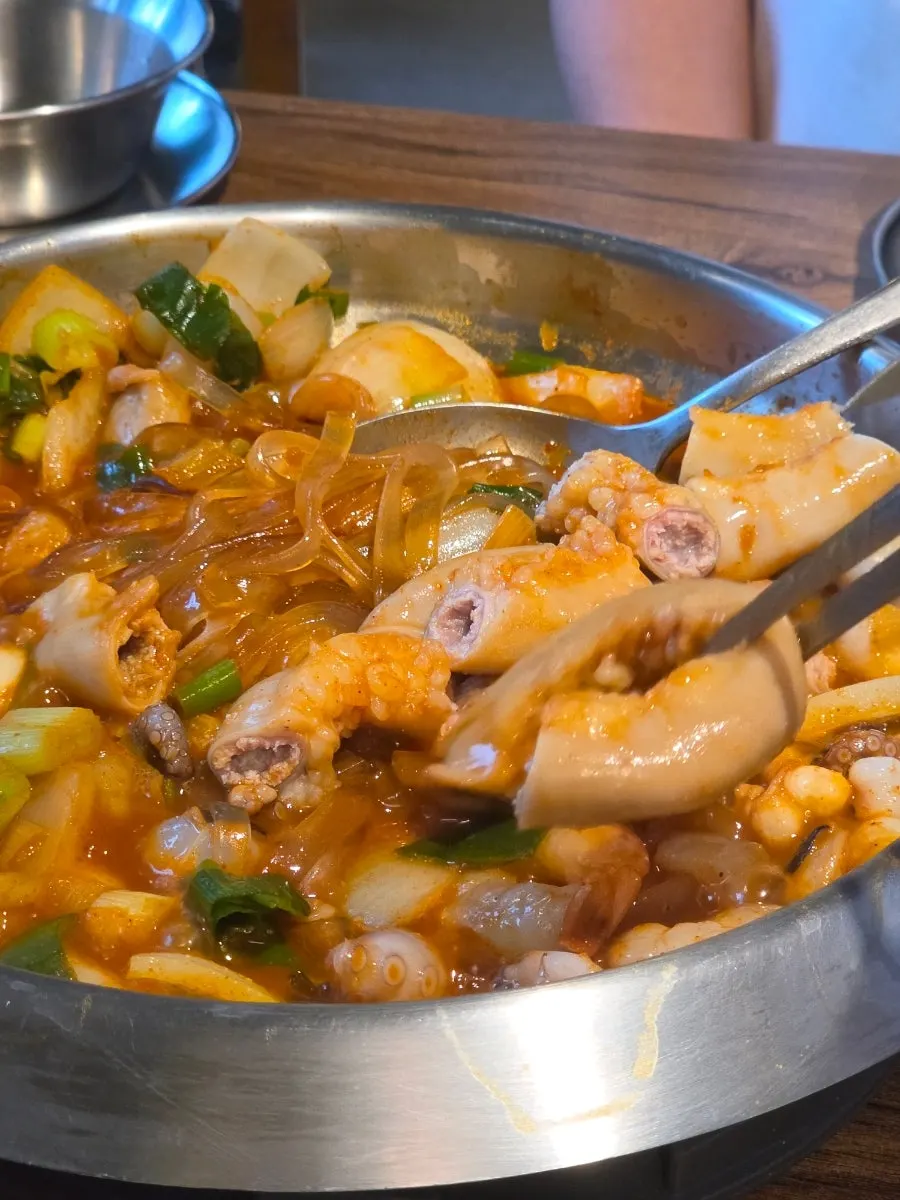 Beef tripe packed with rich filling