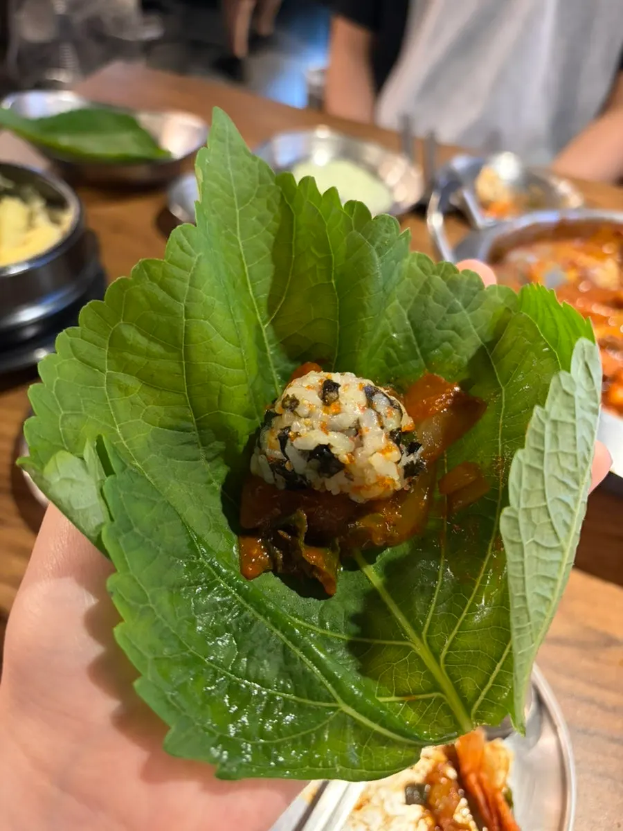 The end of the nakgopsae meal
