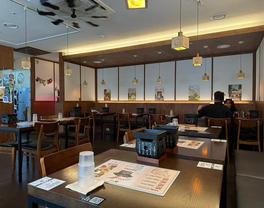 Interior view of Ichigyu Balsan Station Branch