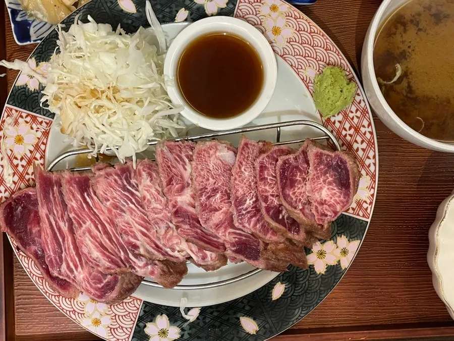 스테끼 고기 클로즈업