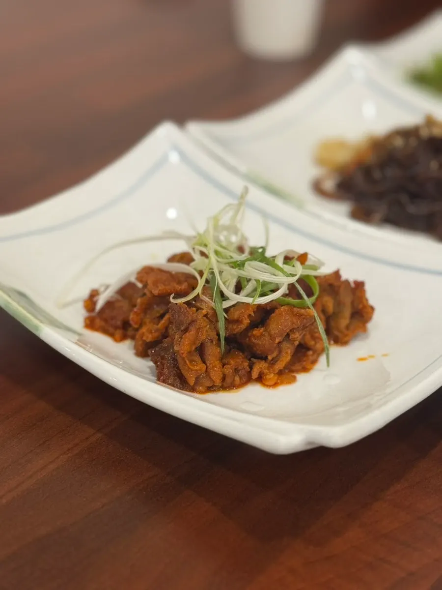 Basic side dishes for a Korean set meal
