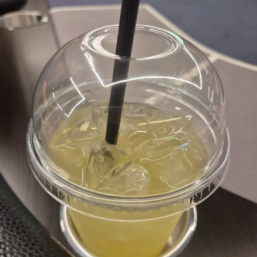 Drink and snack menu selection