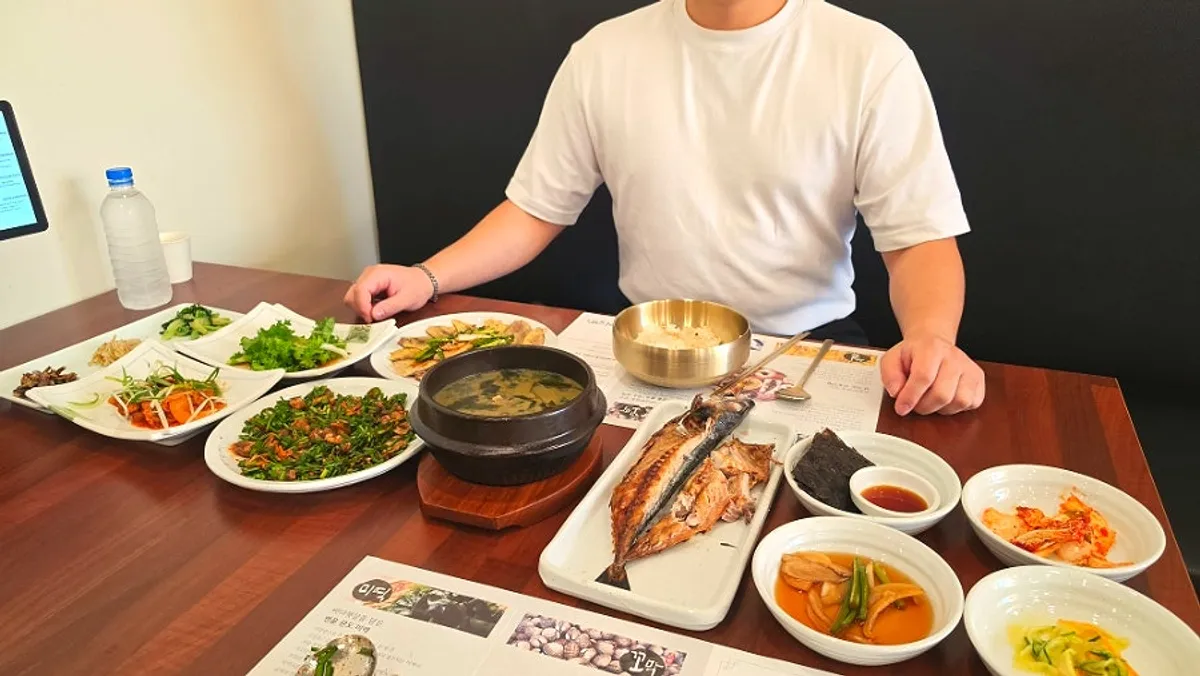 한상가득 2인세트 한상 차림