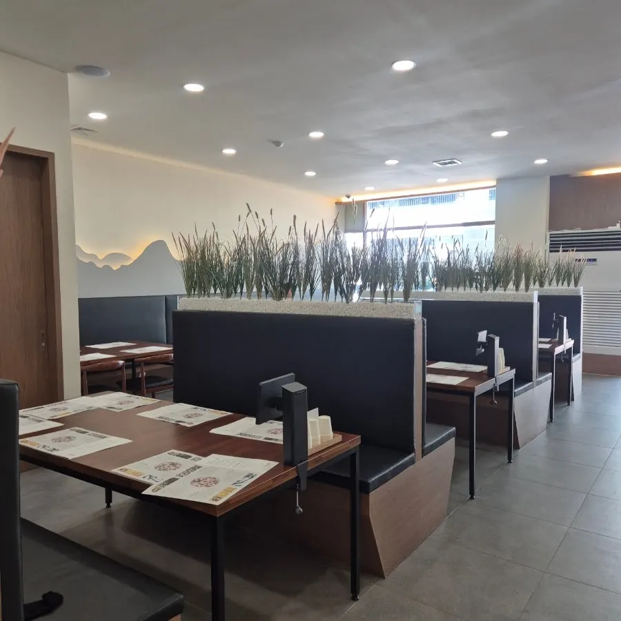 Interior of Mikodam with spacious seating layout