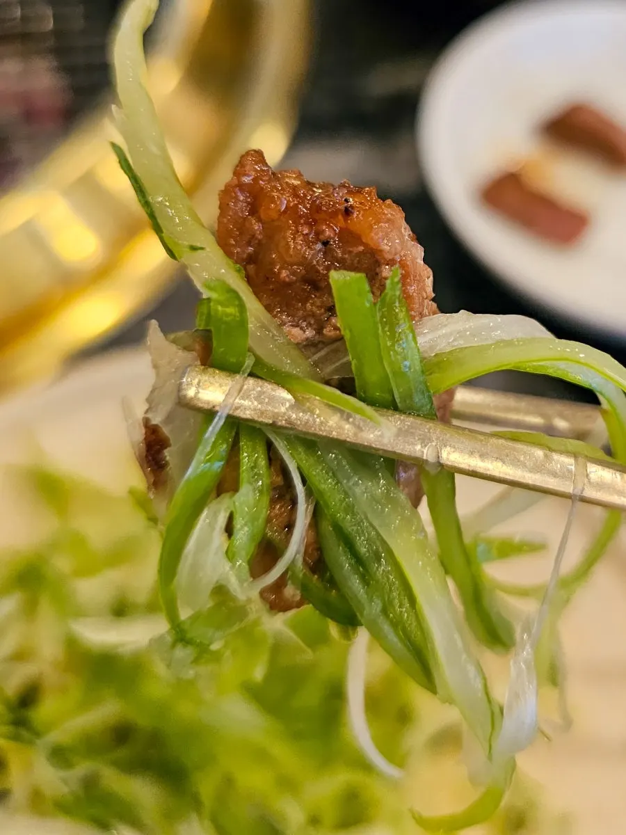 Pork ribs with accompanying side dishes