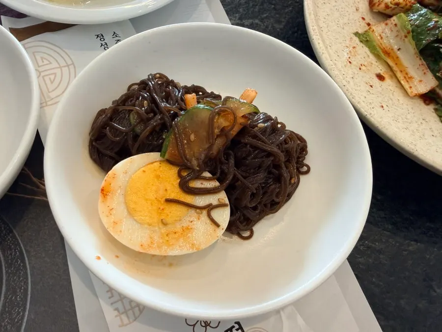 Bite-sized pieces of marinated pork ribs