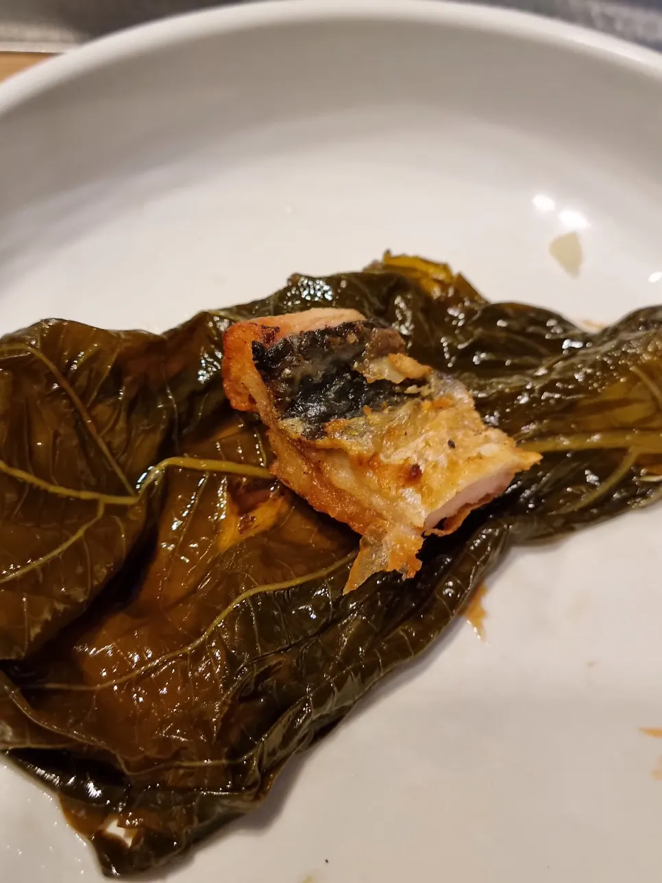 대파김치와 곁들인 장어구이
