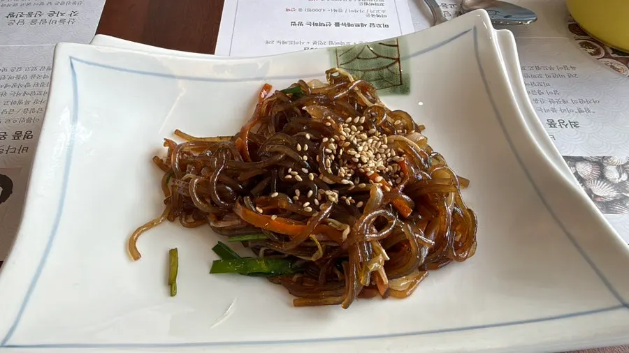 간이 딱 맞는 잡채 반찬
