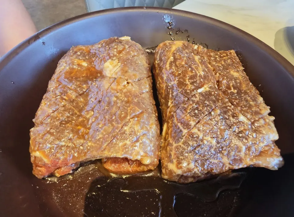 Cheongnyuok marinated beef short rib set information