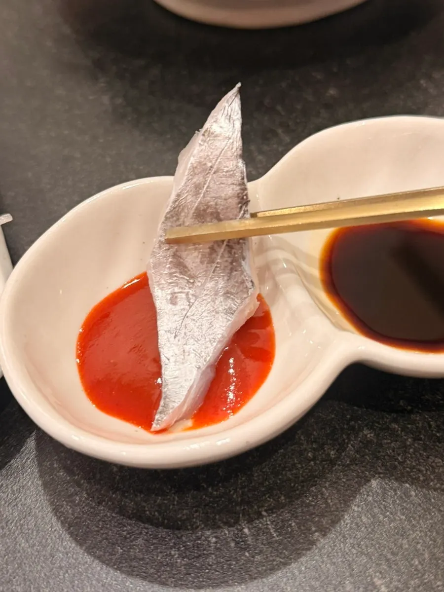 Sashimi from the Halla-san sashimi set