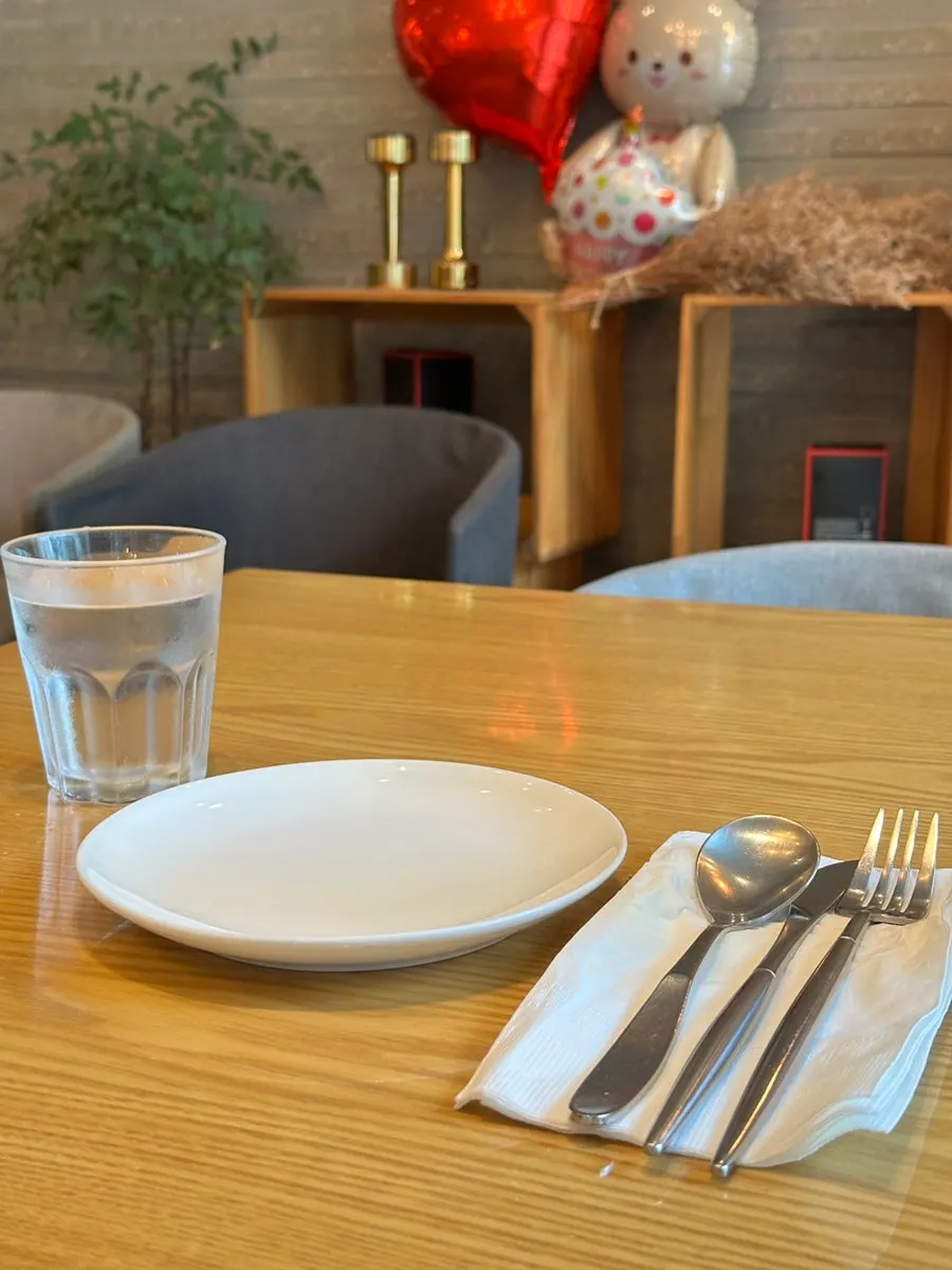 Osteria Ottivo interior with a view from the windows