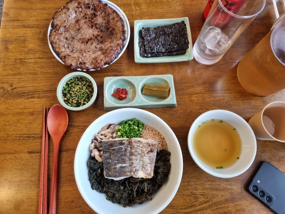 향택 대봉점 메뉴판