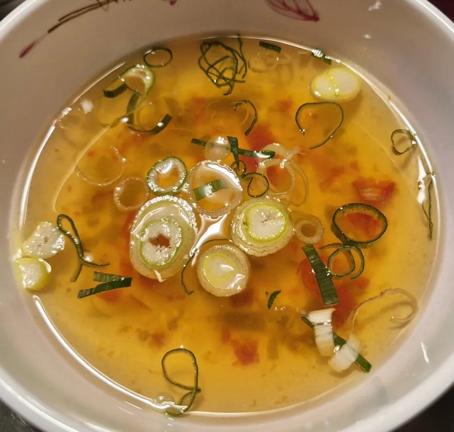 Bun cha dipped in the refreshing special sauce