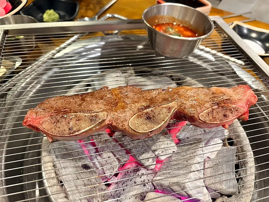 Ordered Snowflake Galbi and Odol Galbi