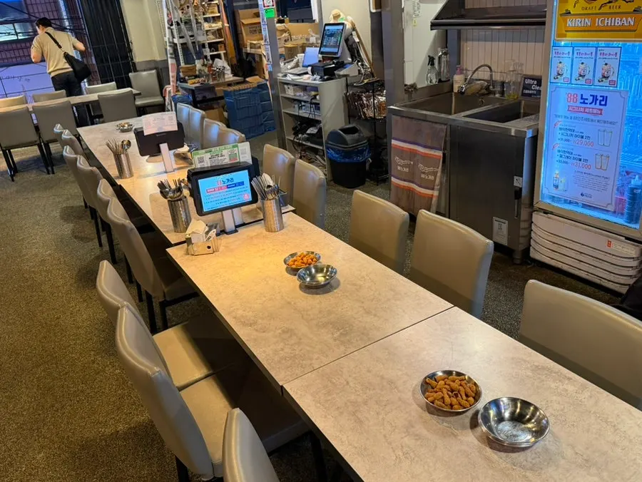 4-person table on the 2nd floor of 88 Nogari Bangi Branch