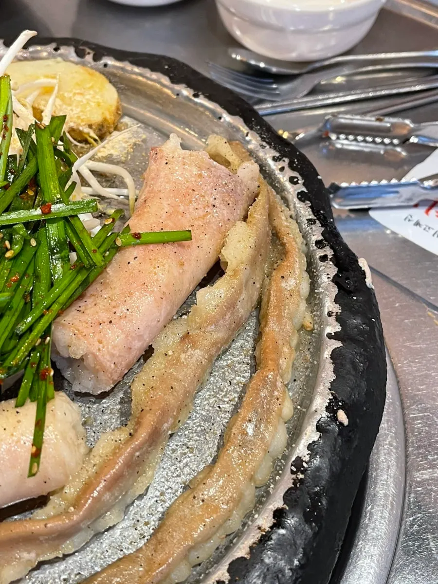 1인분 주문한 한우곱창