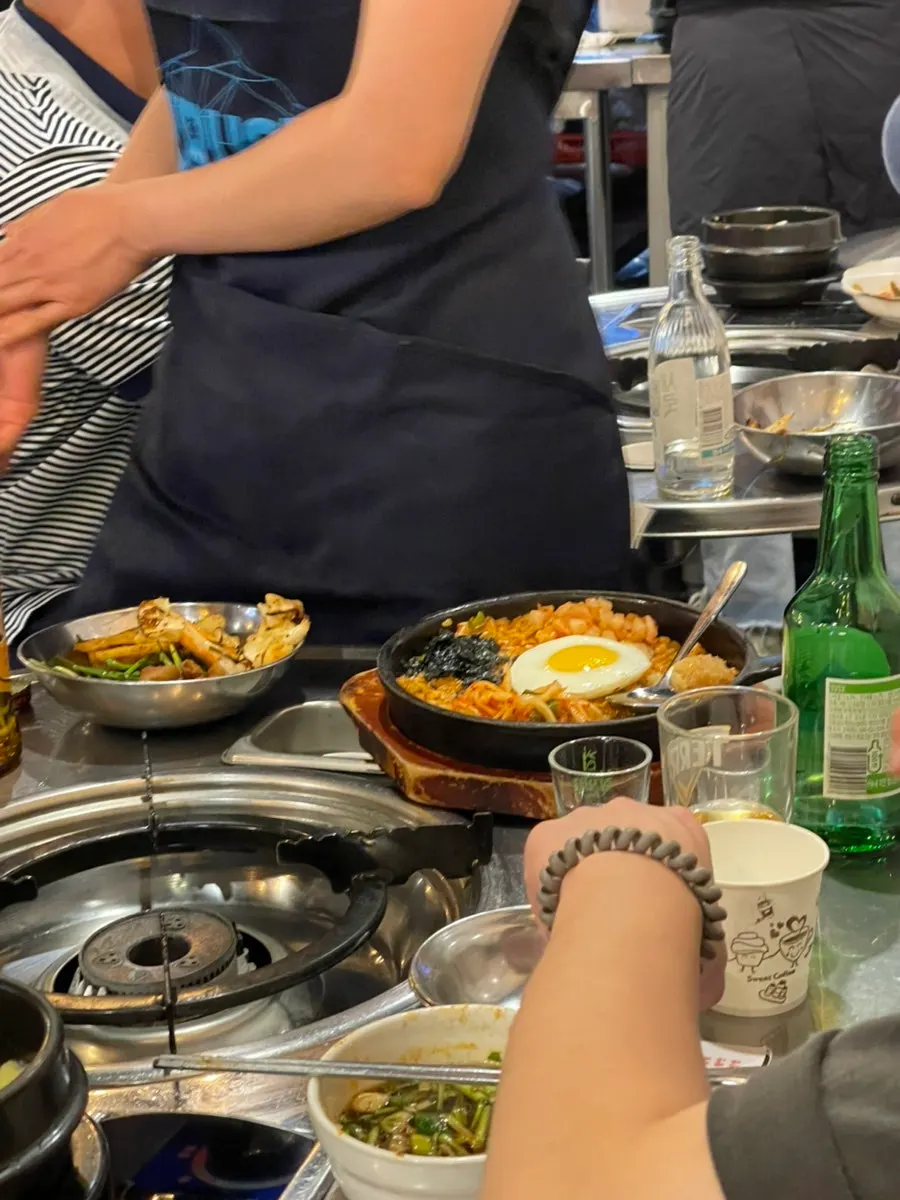 후식 메뉴 깍두기양밥 안내