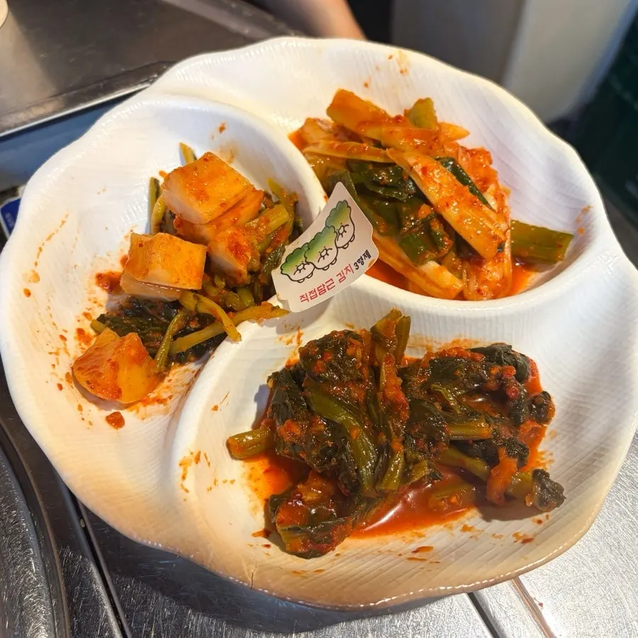 깍두기·열무김치·파김치 김치 3형제 반찬