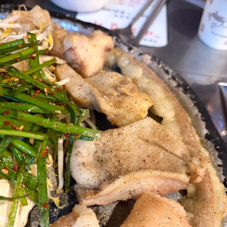 통통하게 구워진 소 막창
