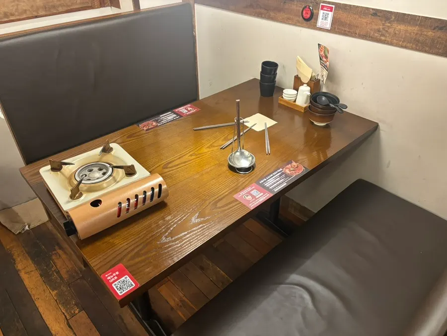 Restaurant seating with sofa chairs