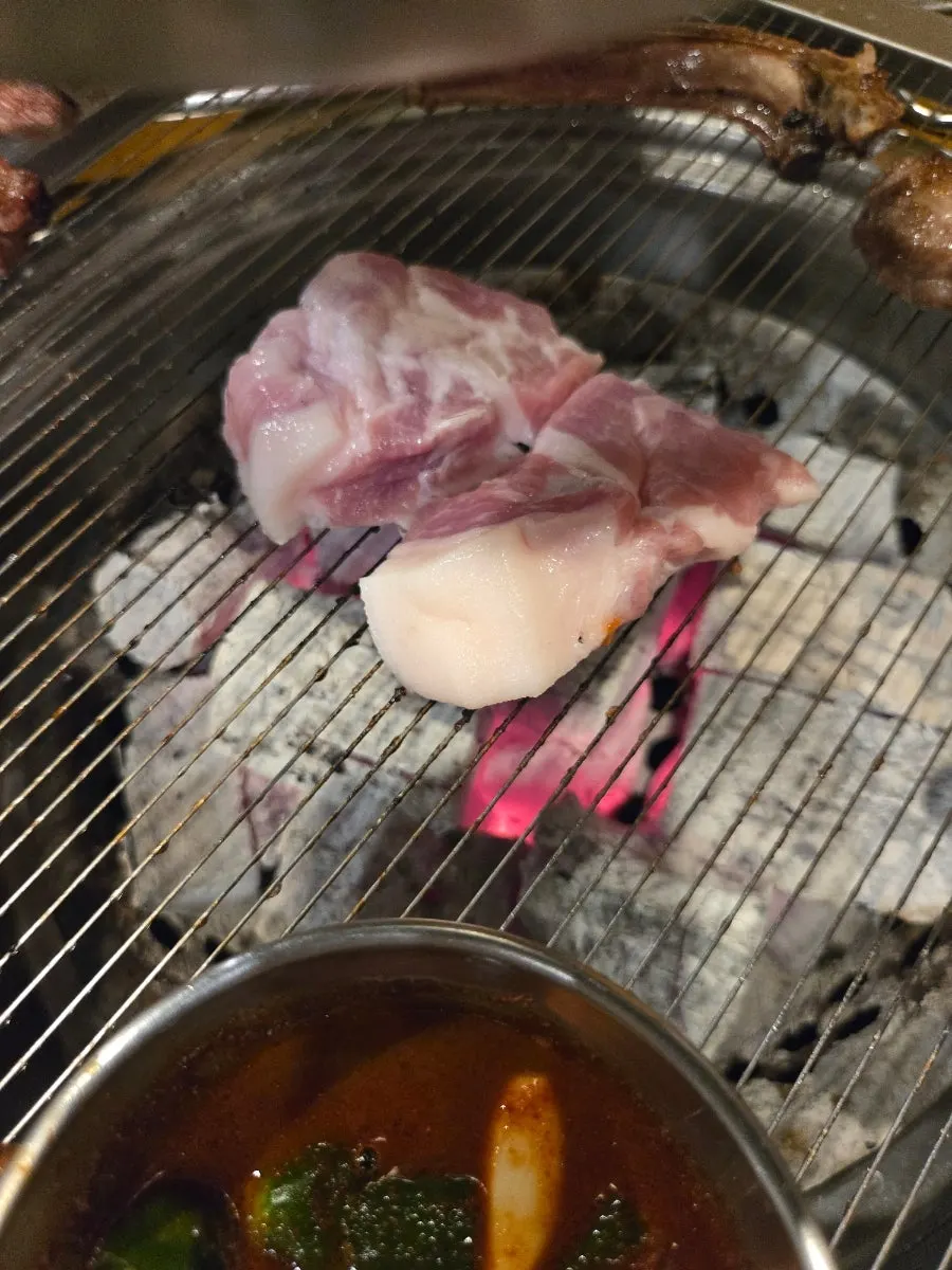 Thickly grilled Dangsan Odol kkodeulsal