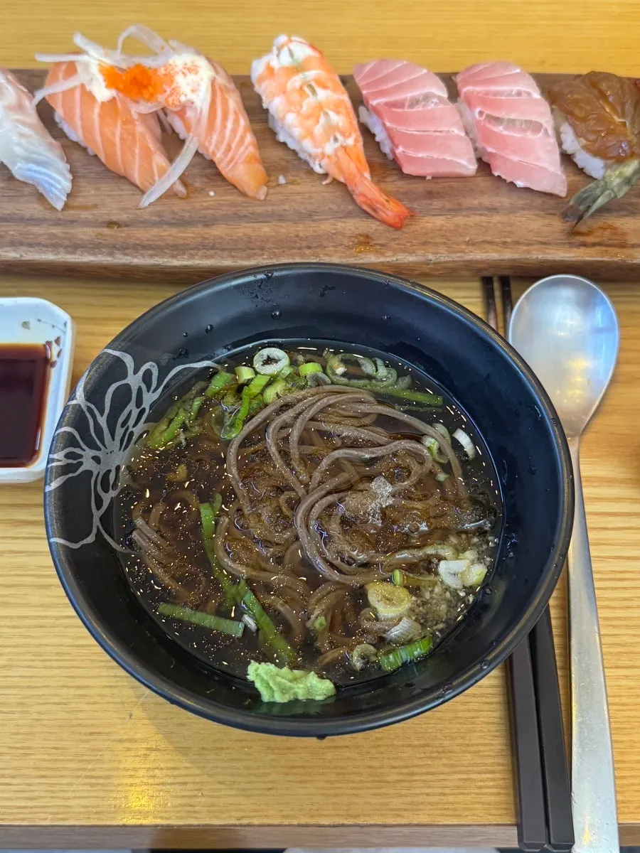Eel sushi at Susi Seon Bangi Branch
